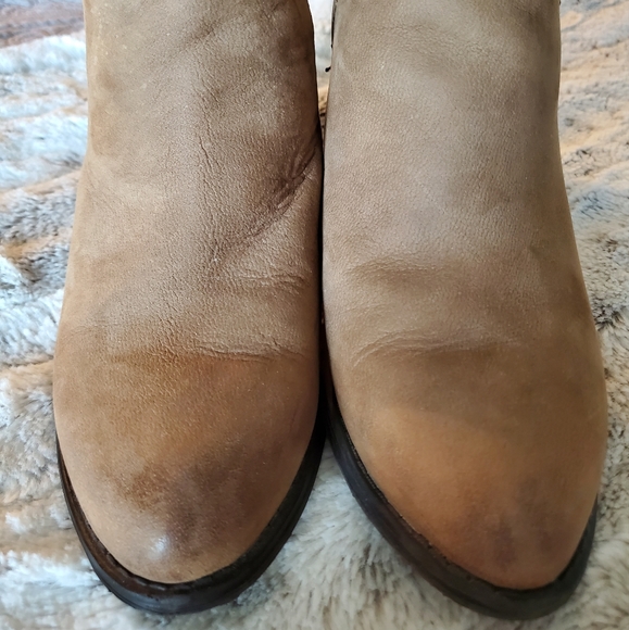 Steve Madden Adelphie leather cutout, pointed toe ankle boots women's size 6.5 - Picture 9 of 13